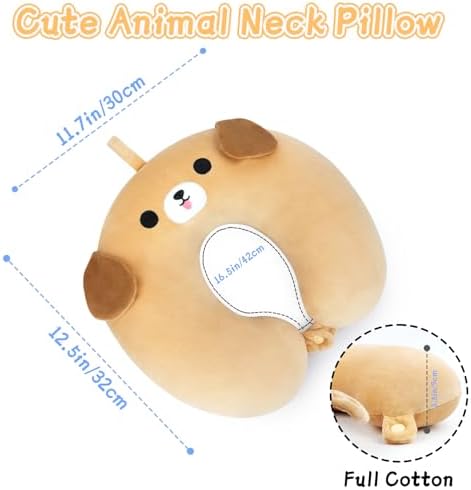 Kids Travel Pillow Crazy U Shaped Neck Pillow for Sleep and Travel