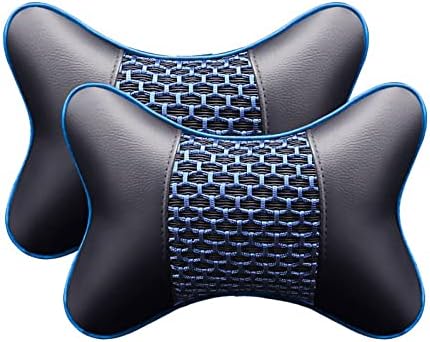 LLYLIKE Ergonomic Travel Neck Pillows with Headrest Cover