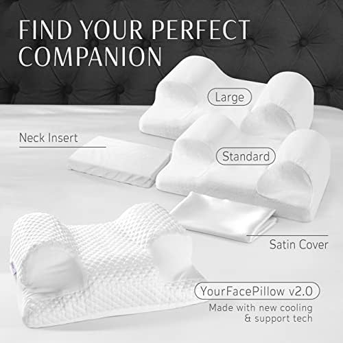 YourFacePillow Back Sleeper Beauty Pillow - Neck Support