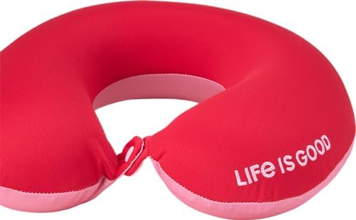 Life is Good - U-Shaped Memory Foam Travel Neck Pillow