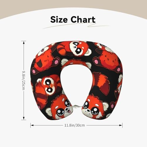 Allgobee Travel Pillow - Red Panda Head Neck Support
