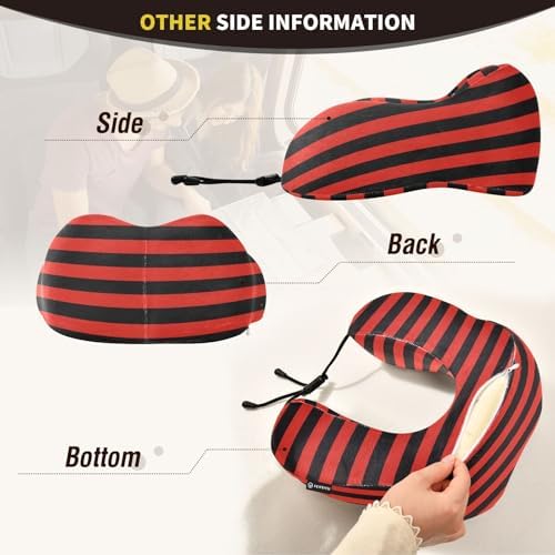 ALAZA Neck Travel Pillow for Sleeping and Comfort
