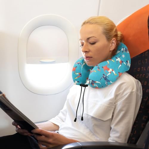 Extraordinary Comfort Neck Travel Pillow for Airplanes More