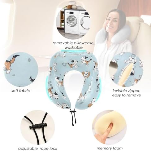 ALAZA Neck Travel Pillow for Sleeping and Camping