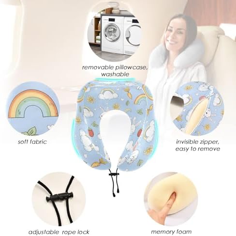 ALAZA Neck Travel Pillow for Air Travel