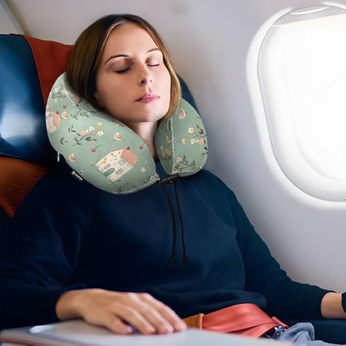 Alaza Travel Neck Pillow with Memory Foam