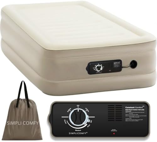 Simpli Comfy 18 Twin Inflatable Air Mattress Comfort You Can Trust