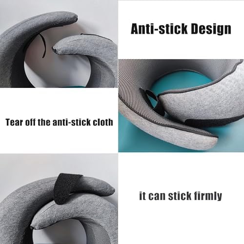 Memory Foam Travel Neck Pillow for Airplanes