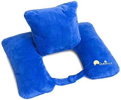 Versillo Travel Pillow for Neck Lumbar and Back Support