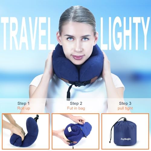 JoyRegia Travel Pillow - Comfortable Support
