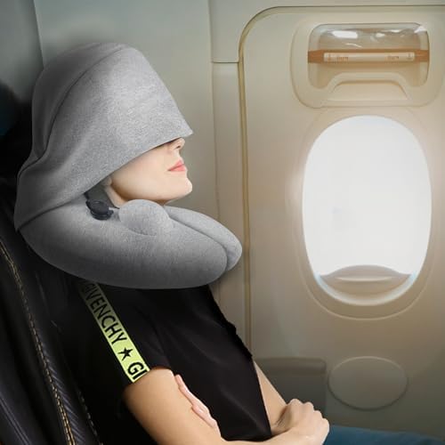 Adjustable Travel Pillow with Split-Hump Design