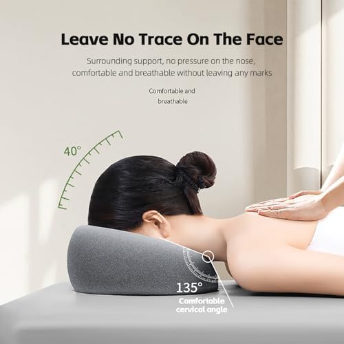 Premium Face Down Pillow - Adjustable Memory Foam for Comfort