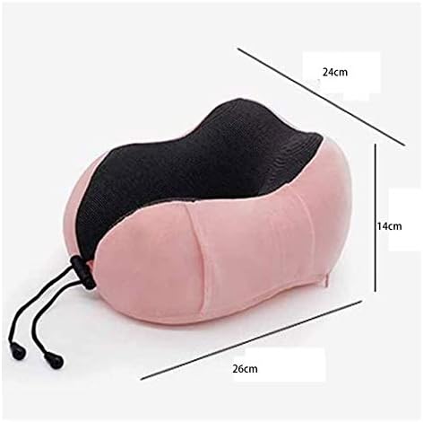 Adjustable Memory Pillow for Plane Sleep