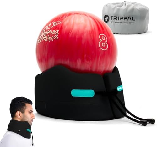 BAKLUCK Ergonomic Travel Neck Pillow - Comfort for Airplane Office Use