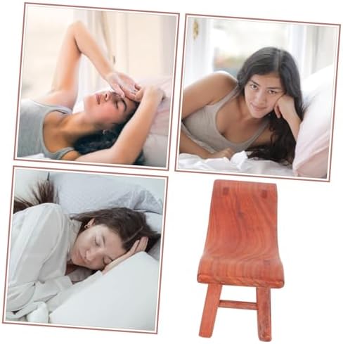 Ergonomic Wooden Neck Support Pillow