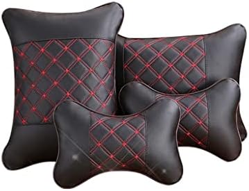 Car Headrest Neck Pillow with Adjustable Straps
