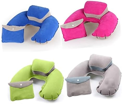 Zerodeko Inflatable U-Shaped Pillow for Travel Outdoor Use