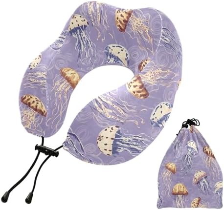 Memory Foam Neck Pillow for Travel