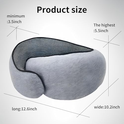 Ergonomic Memory Pillow for Travel Support Your Neck Head