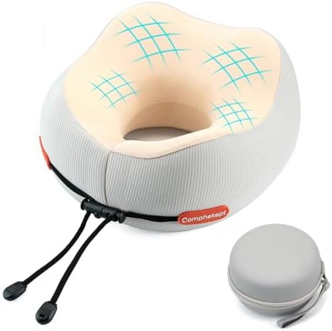 Thickened Travel Neck Pillow - Memory Foam Support for Women