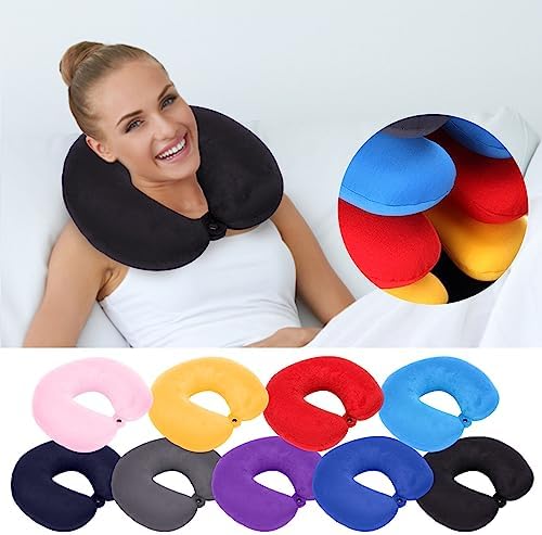 U-Shaped Memory Foam Pillow for Travel Office