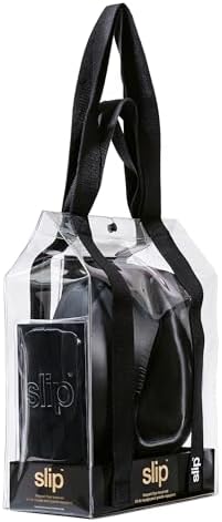 SLIP Silk Travel Set - Black Anti-Aging Anti-SleepCrease Anti-HeadBed Pressure