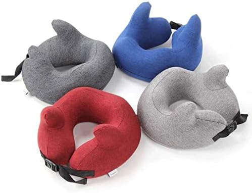 Adjustable U-Shape Memory Foam Travel Pillow for Car Plane