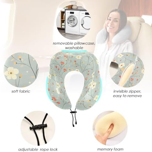 ALAZA Premium Memory Foam Travel Pillow