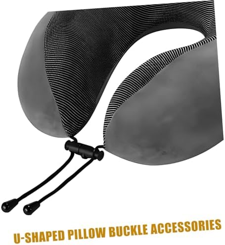 Adjustable Neck Pillow Cords for Travel and Airplane Use