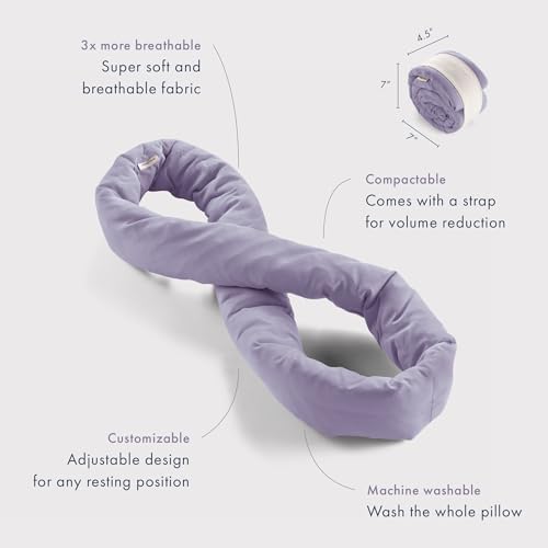 Huzi Infinity Pillow Mini - Portable Travel Pillow for Kids