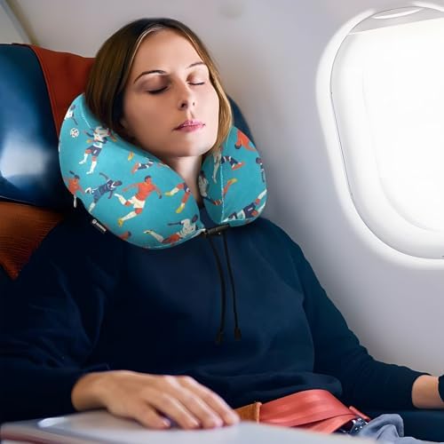 Extraordinary Comfort Neck Travel Pillow for Airplanes More