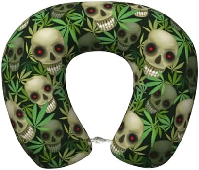 Premium Memory Foam Travel Pillow for Head Neck and Chi