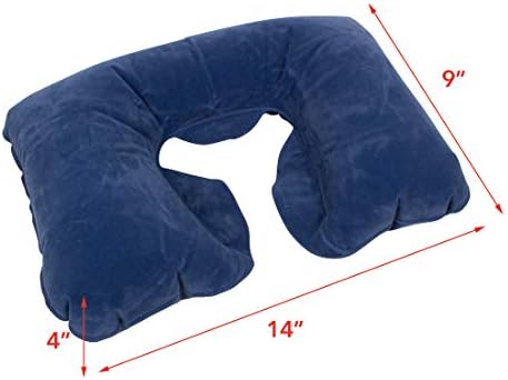 Comfortable Inflatable Travel Pillow for Neck Support