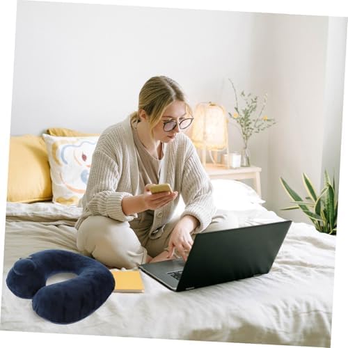 Adjustable Stuffable Travel Neck Pillow for Airplanes