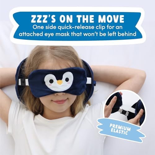 ecoZen Travel Pillow Set with Eye Mask