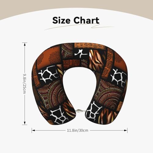 African Bohemian Design Travel Pillow