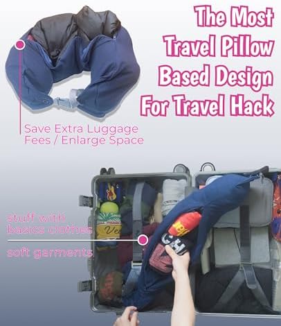 RakuPuff Travel Pillow Cover