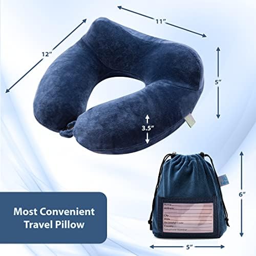 Travel Neck Pillow Inflatable Comfy for Every Trip