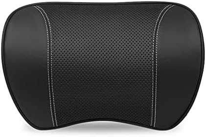 Leather Car Neck Pillow for Memory Foam Headrest