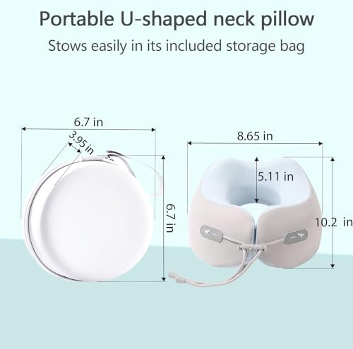 Ergonomic Memory Foam Neck Pillow