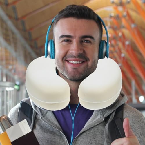 Memory Face Cushion Pillow for Neck Relief Rechargeable