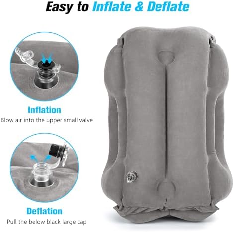 Rewondah Inflatabletravel Pillow for Airplanes