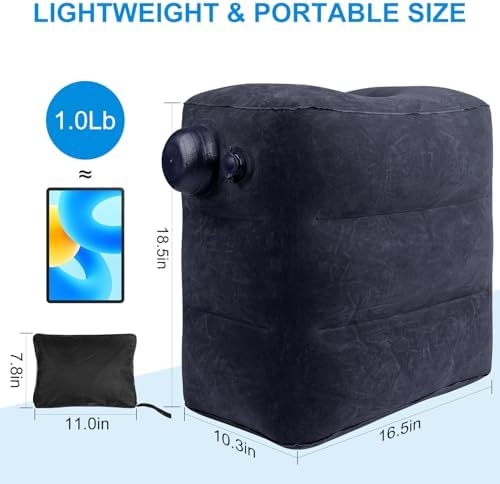 Easily Inflated Travel Pillow for Comfort on the Go