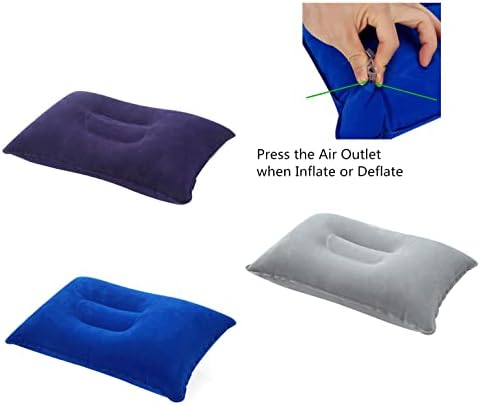 Ergonomic 3-Piece Travel Pillow Set