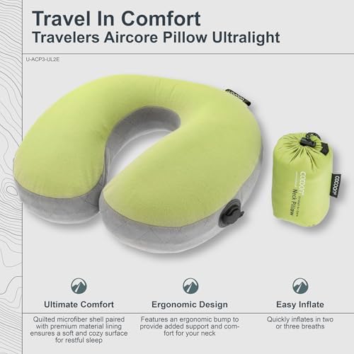 COCOON Premium Ergo Aircore Pillow Ultralight One Size
