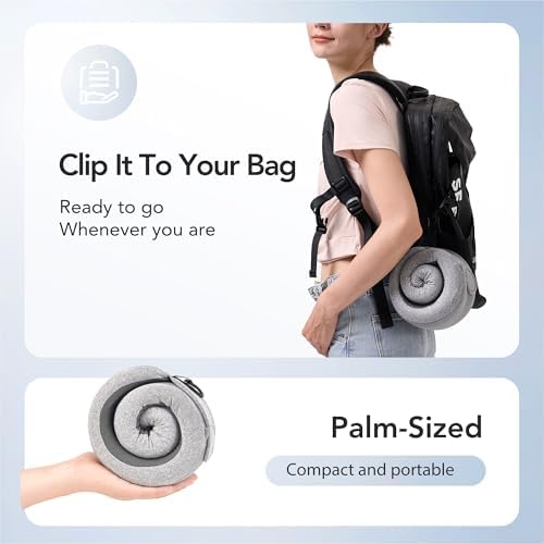 Adjustable Memory Foam Travel Pillow