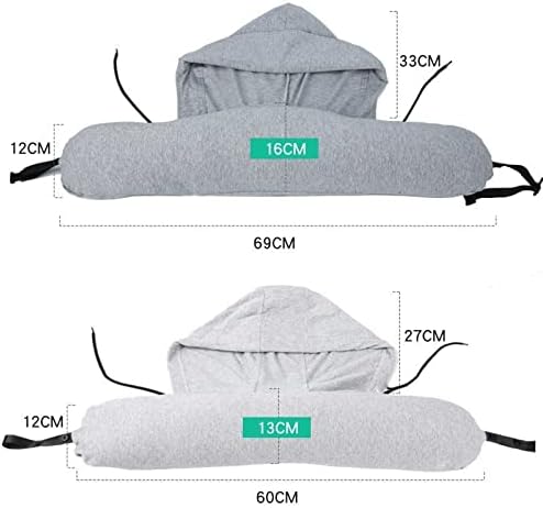 Travel Neck SupportU-Shape Pillow with Hat Beige