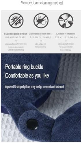 Cool soft and supportive neck pillow U-shaped memory cotton