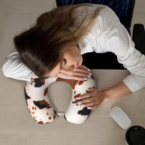 DZUAIKIT Travel Pillow with Memory Foam Support