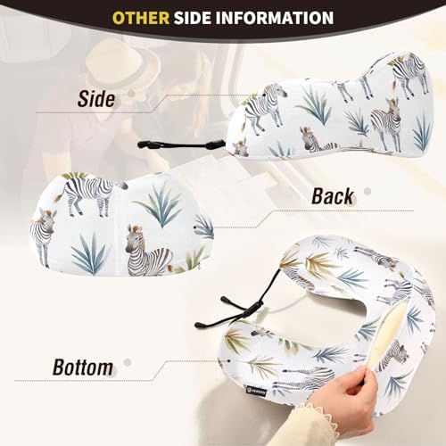 ALAZA Neck Travel Pillow - Stay Comfortable on Your Journey
